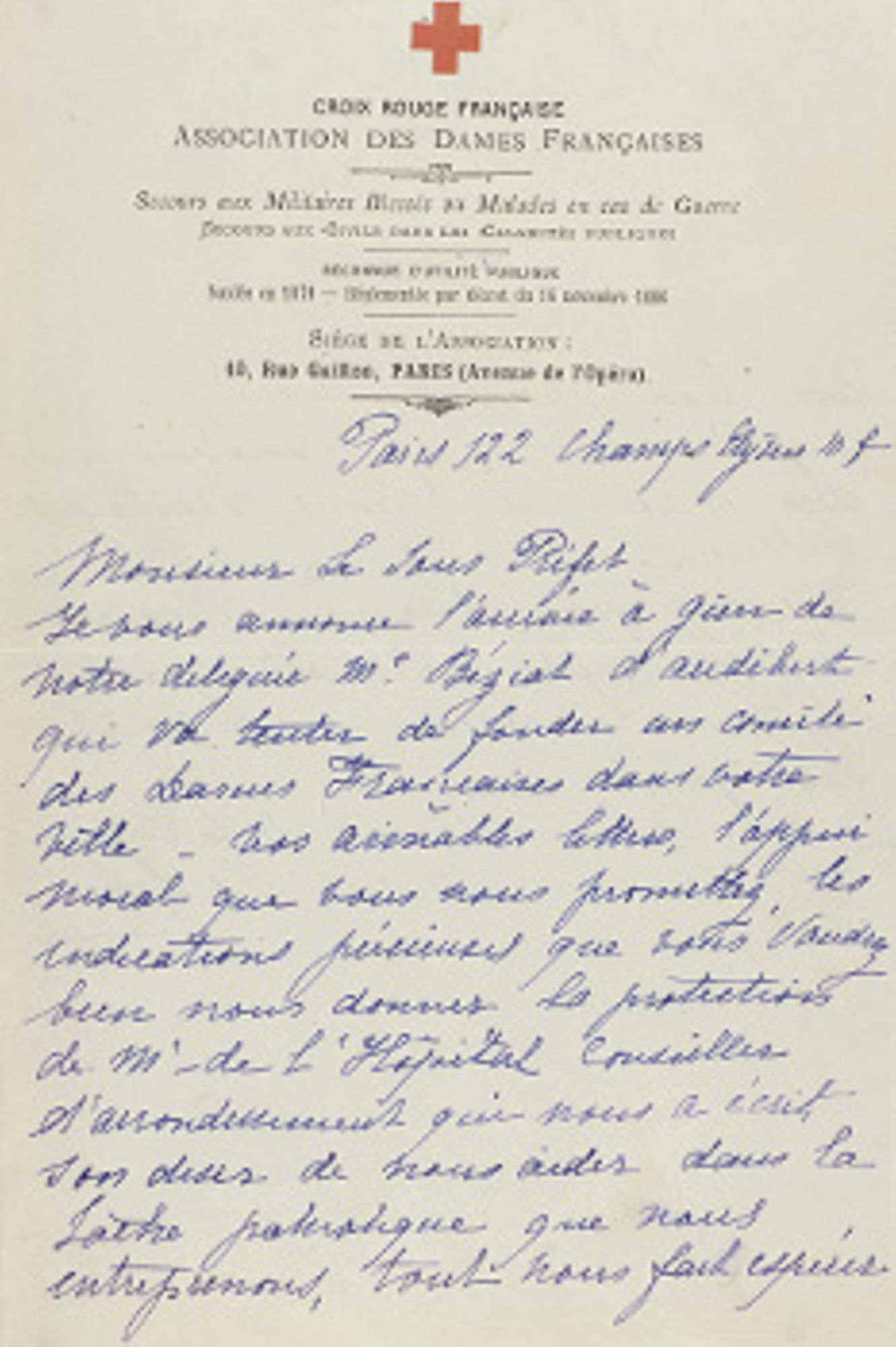 Association des Dames Françaises à Gien