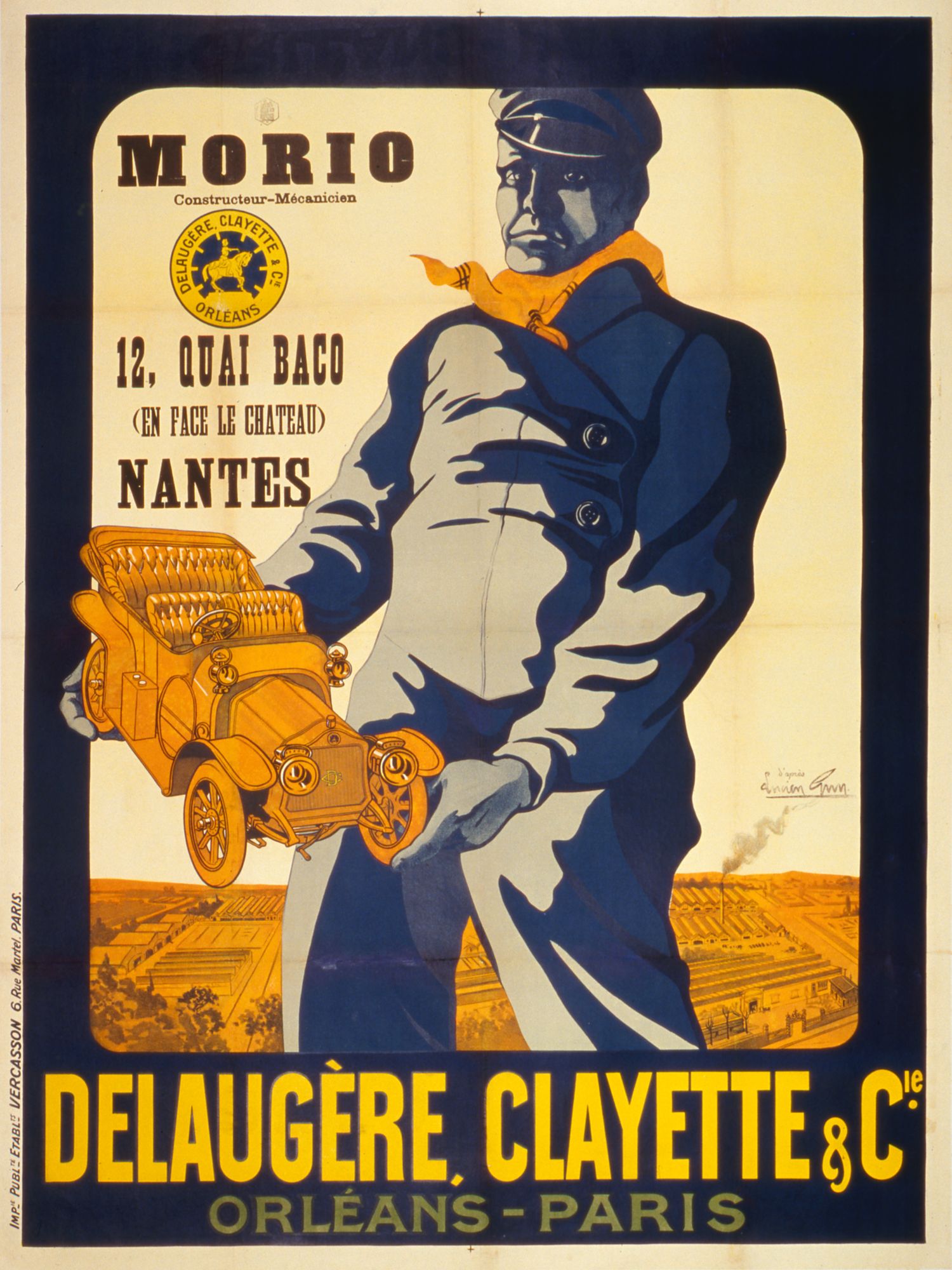 Affiche Delaugère et Clayette