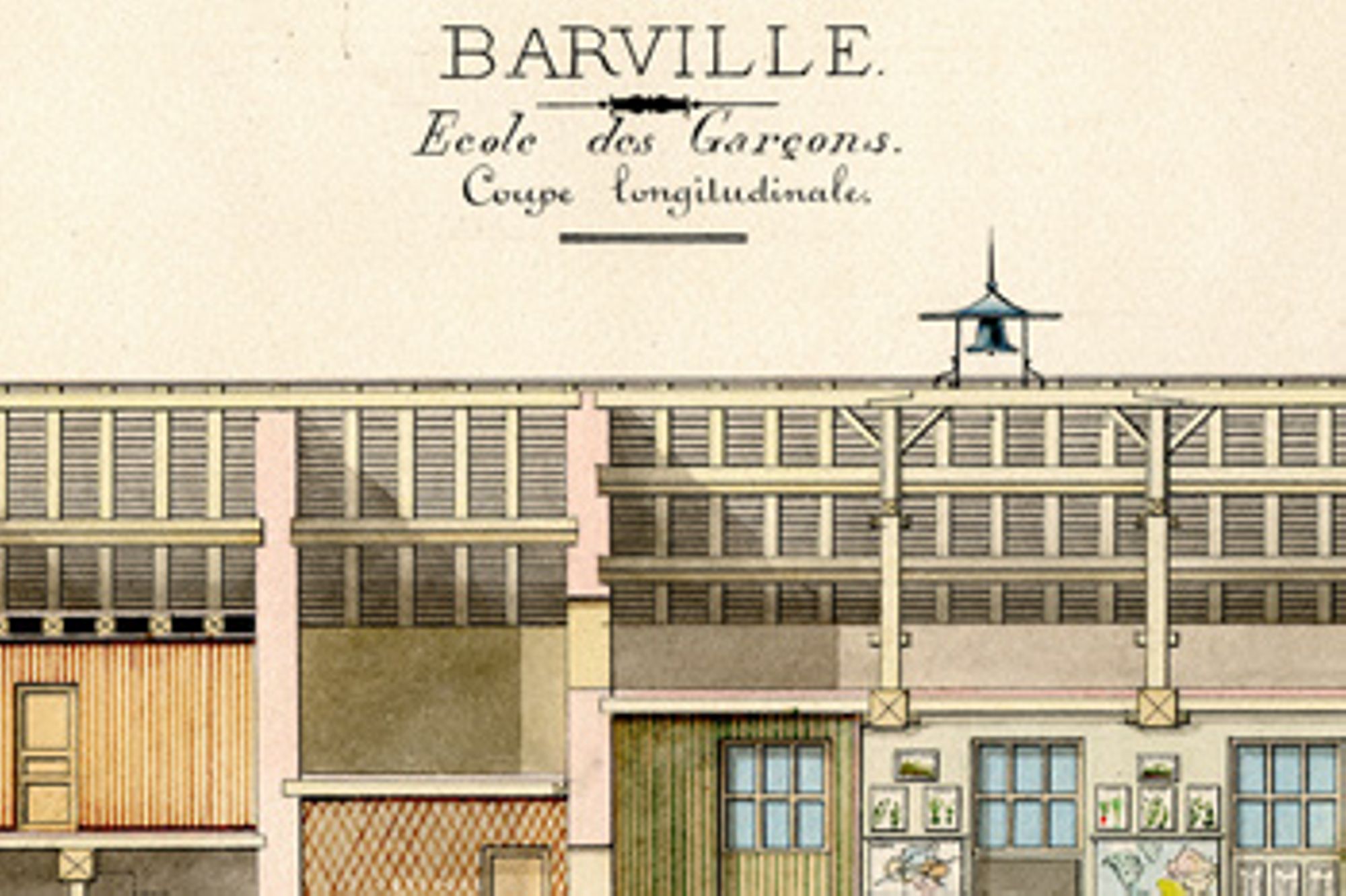 Des documents, provenant de l’Inspection académique, permettent de connaître les plans des écoles communales du Loiret.