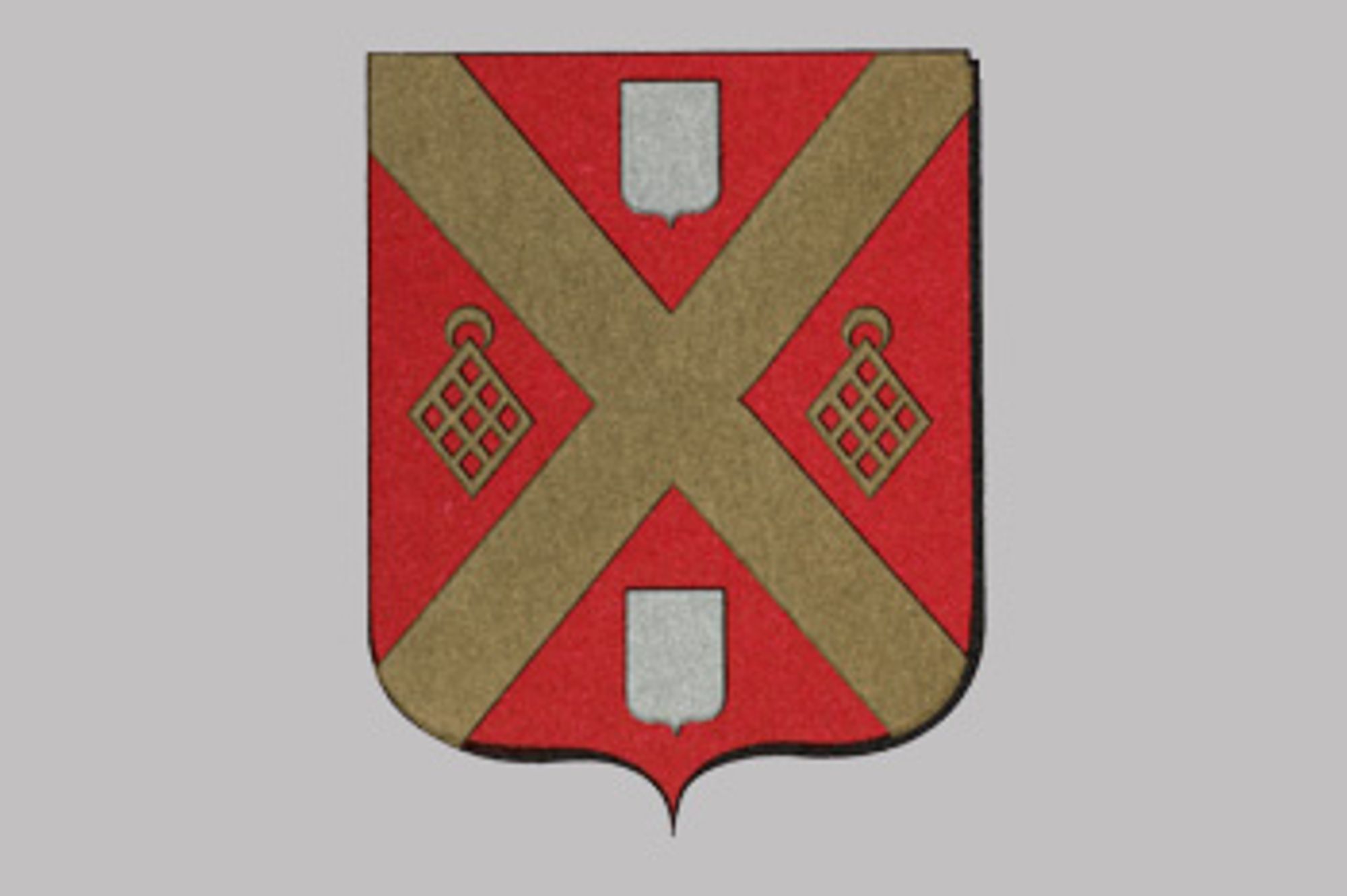 Blason de la commune d'Auvilliers-en-Gâtinais adopté le 24 octobre 1995.