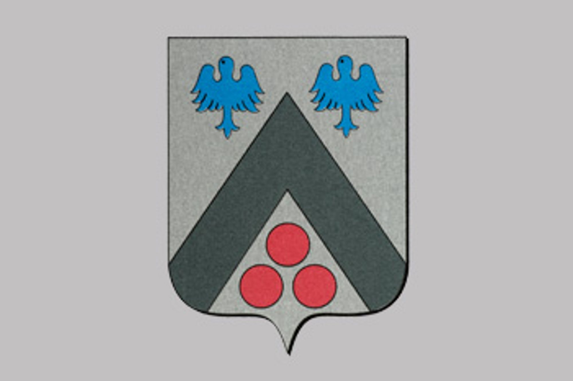 Blason de la commune de Desmonts adopté le 28 juin 1996.