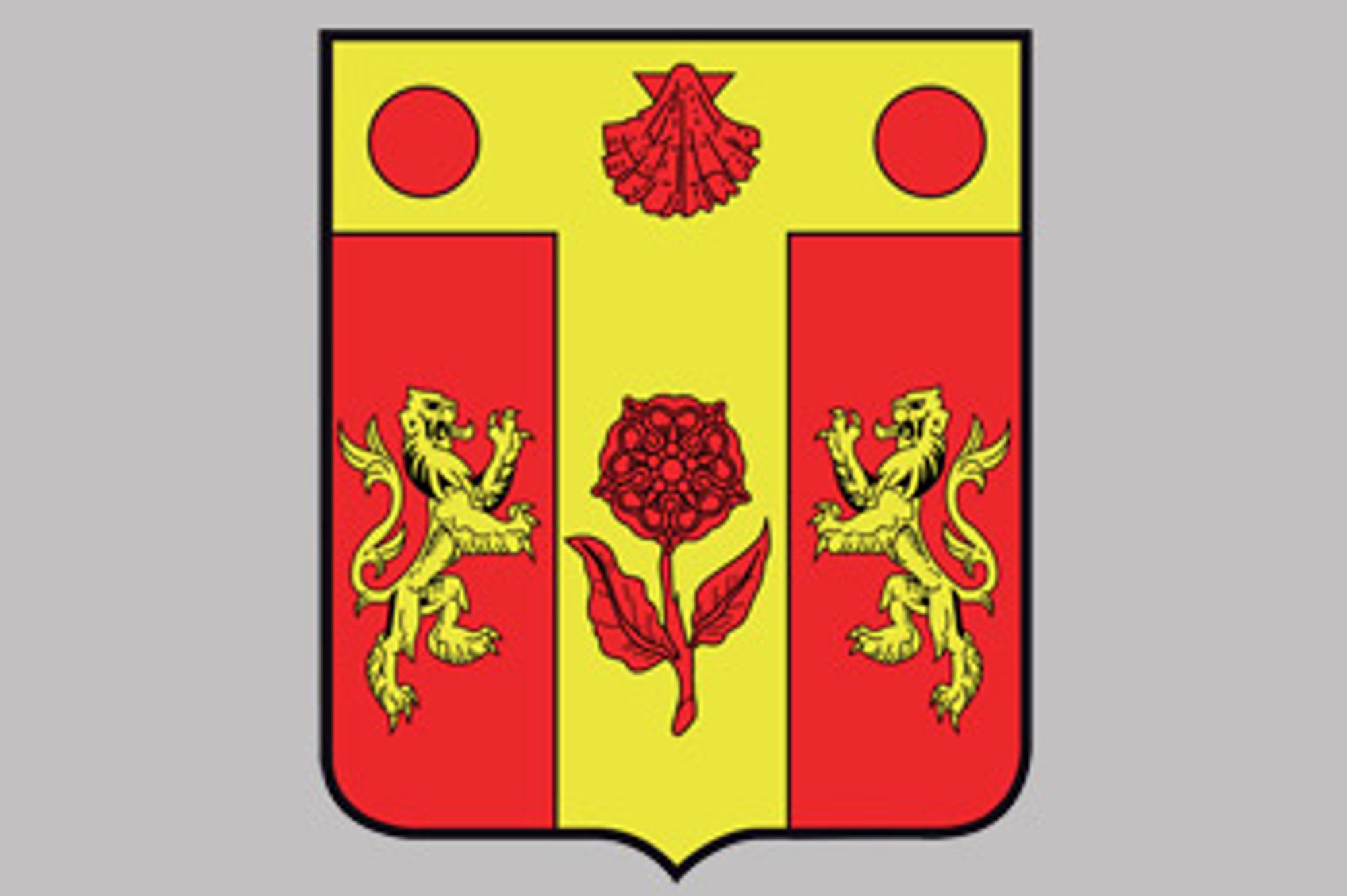 Blason de la commune de Melleroy adopté le 28 juin 2010.