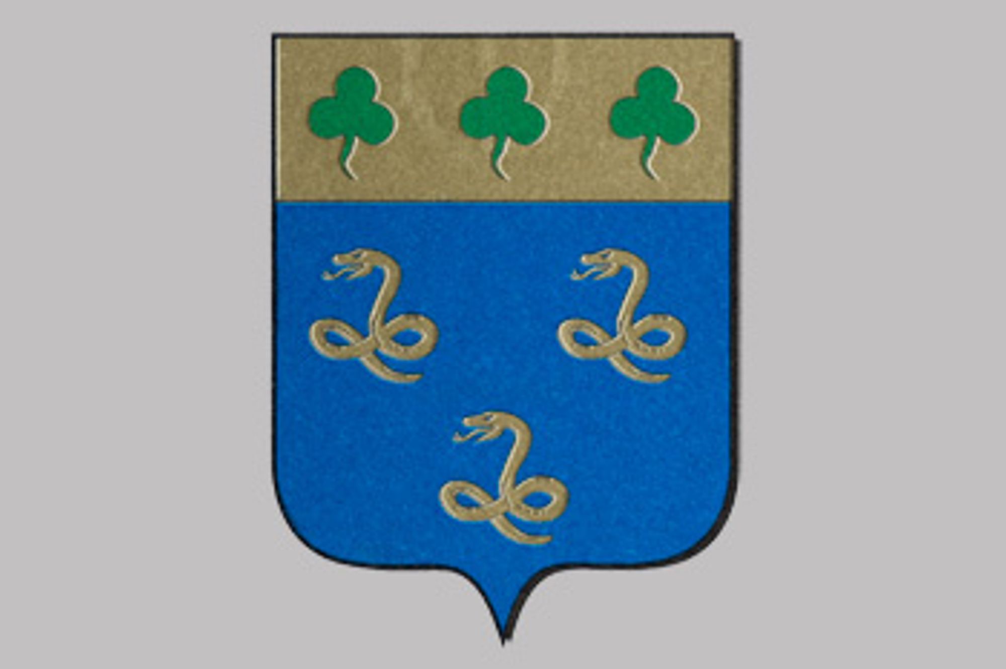Blason de la commune de Moulon adopté le 1er juin 2001.