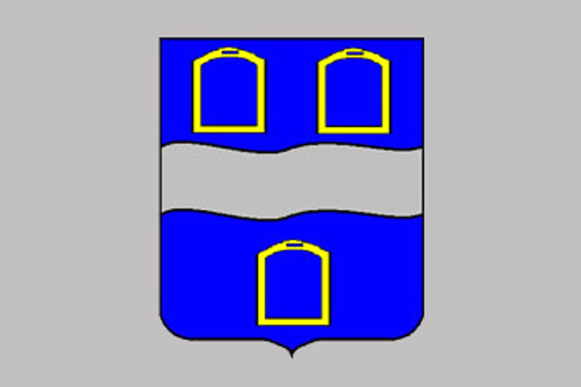 Blason de la commune de Nancray-sur-Rimarde adopté le 25 janvier 2000.