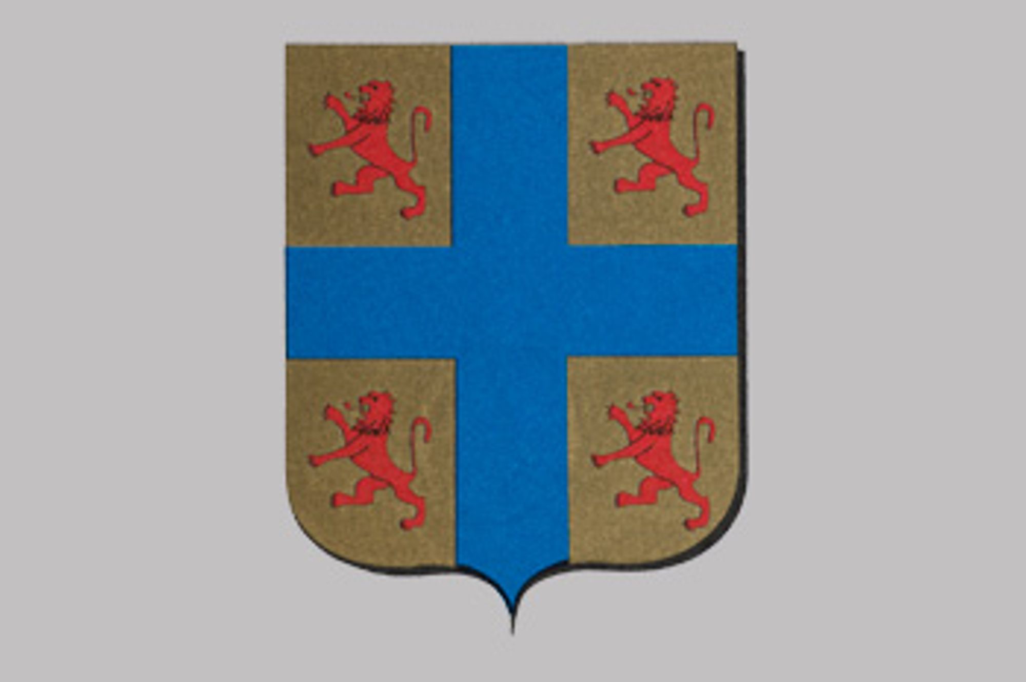 Blason de la commune de Nangeville adopté le 26 septembre 1995.