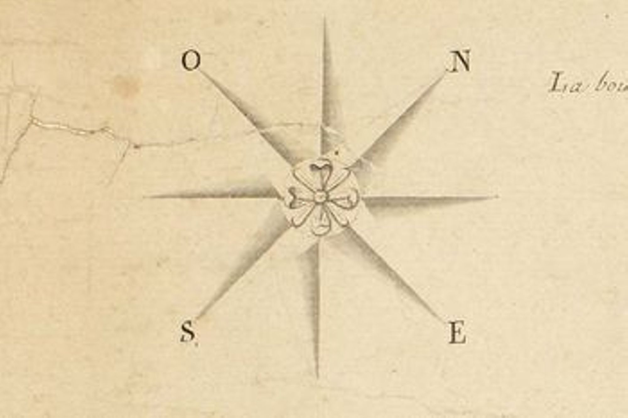 Plan du fonds des eaux et forêts, détail. (Arch. dép. du Loiret, 3 B 16)