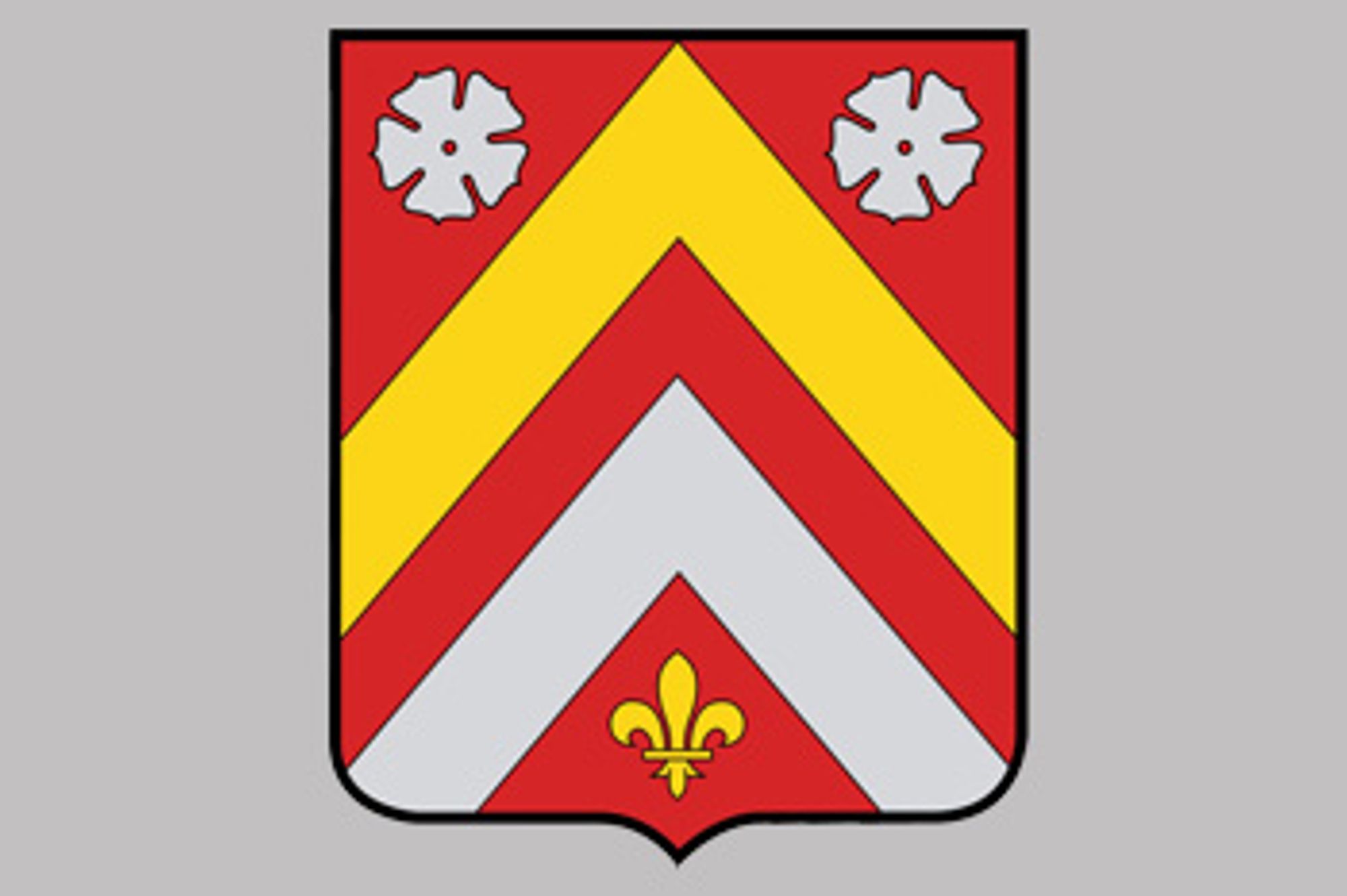 Blason de la commune de Nesploy adopté le 31 mars 2005.