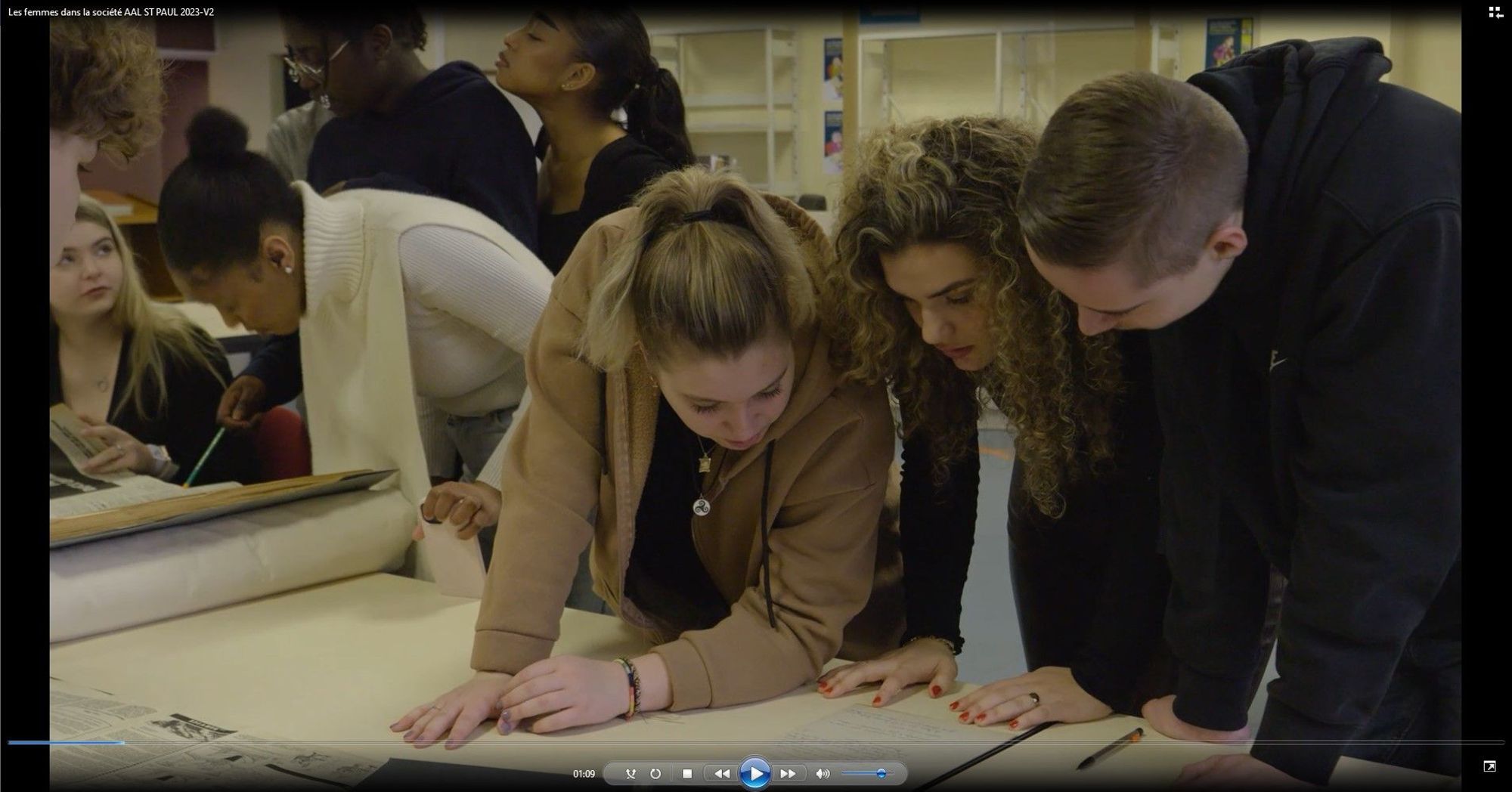 Découverte de documents d'archives