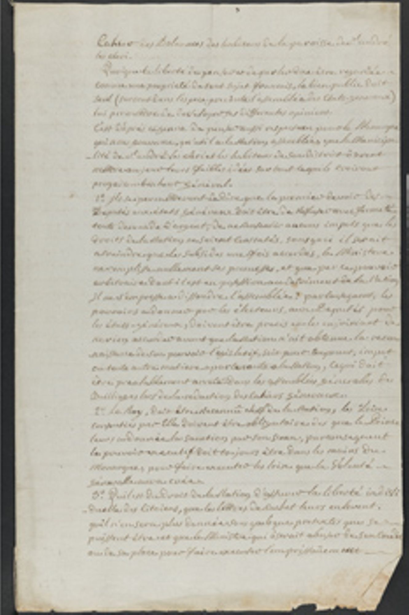 « De Saint-André-lès-Cléri à Cléry-Saint-André, le cahier de doléances retrouvé » 