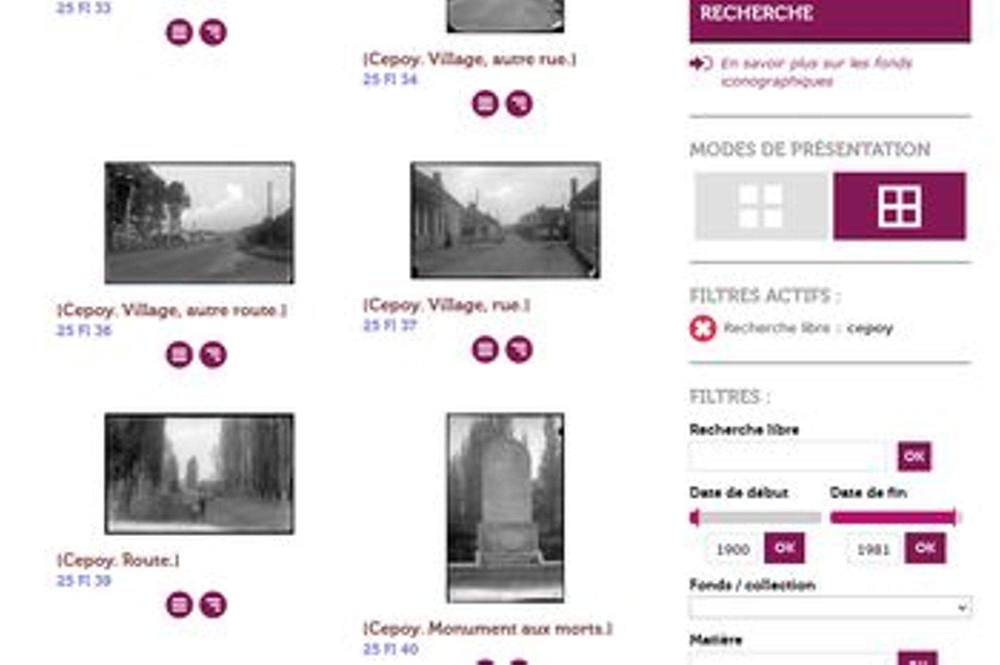 Importante évolution du site internet depuis le 20 février 2018