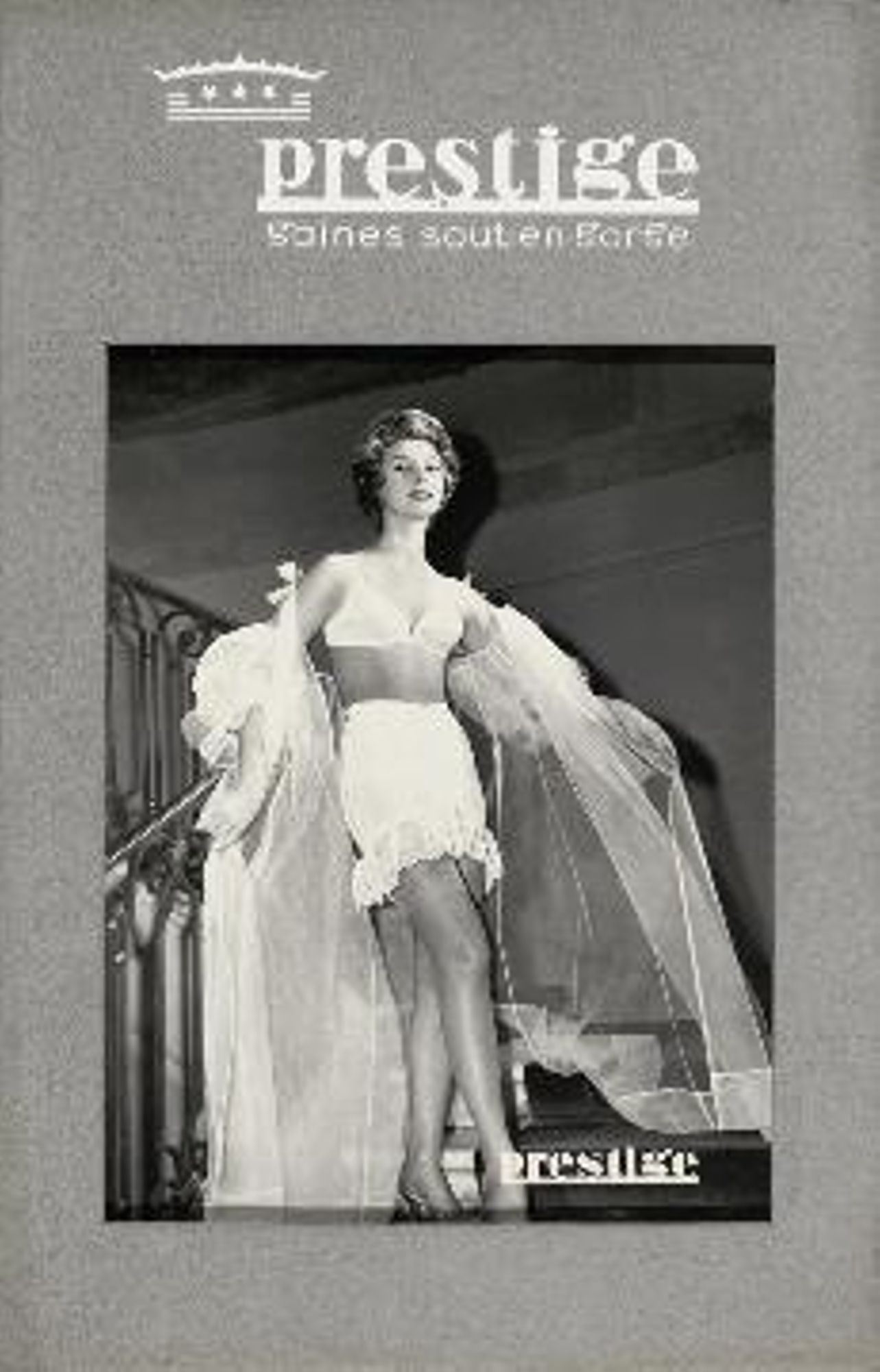 Présentoir de vitrine (années 1950).