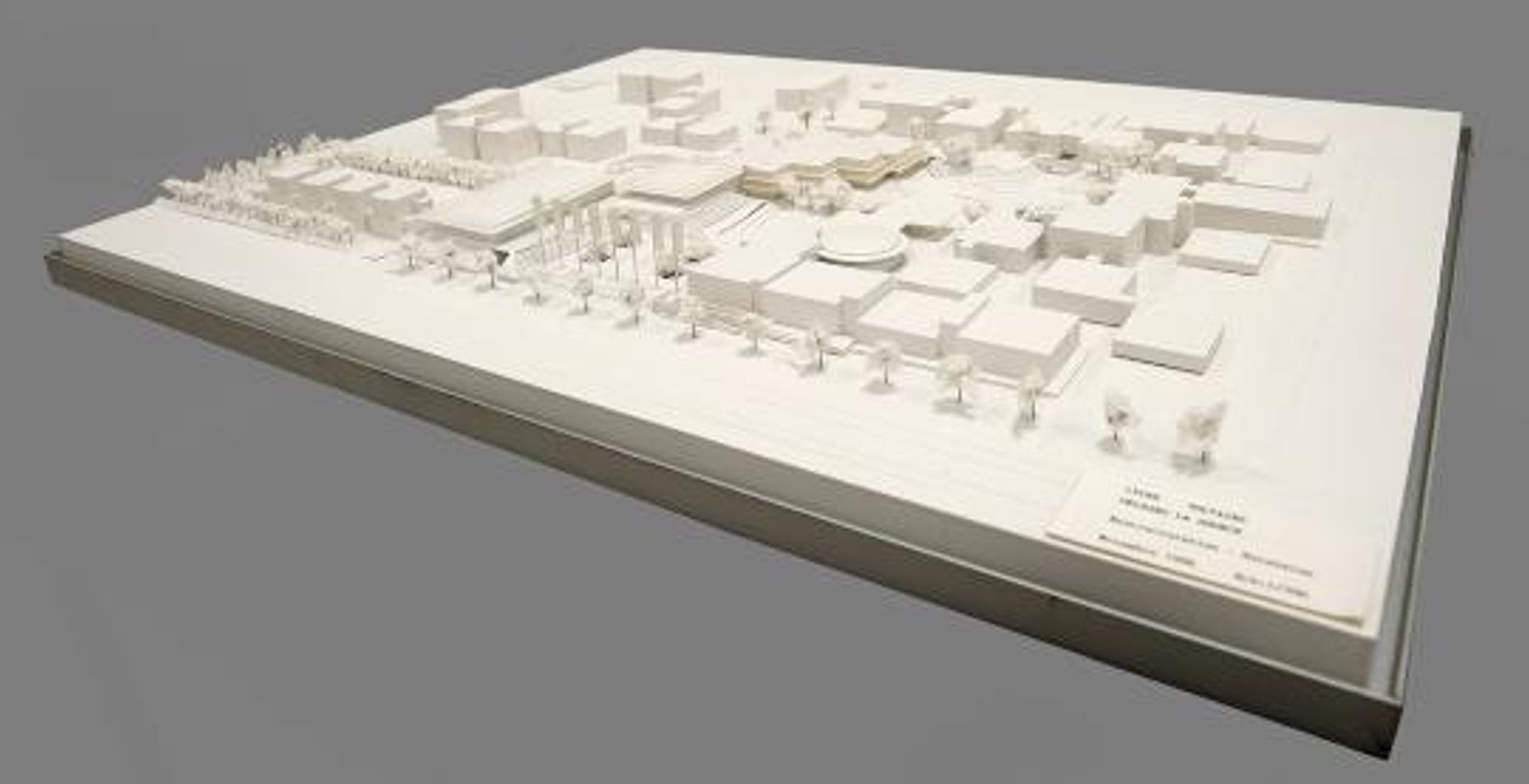 Maquette du Lycée Voltaire d'Orléans (1996)